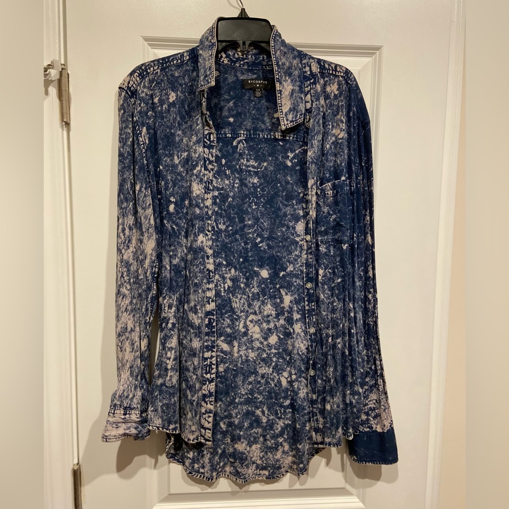 Distressed Long Sleeve shirt